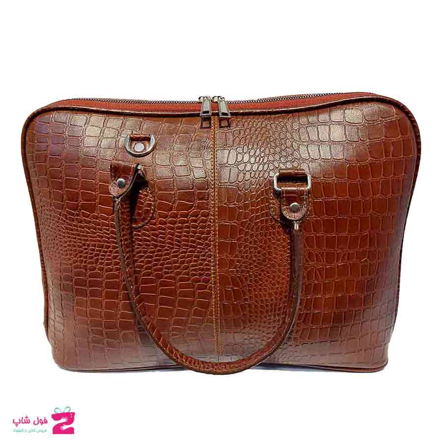 کیف اداری  چرم  طبیعی  گاوی تبریز  کد 2369