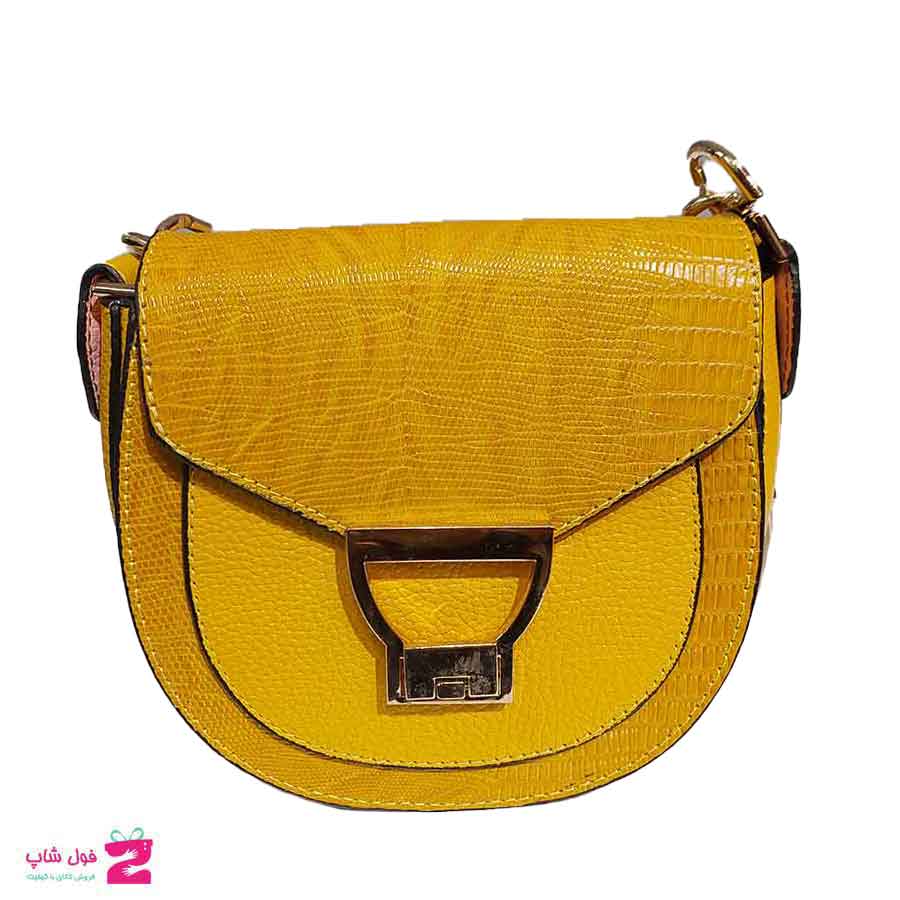 کیف دستی دوشی مجلسی زنانه چرم طبیعی  تبریز کد2503