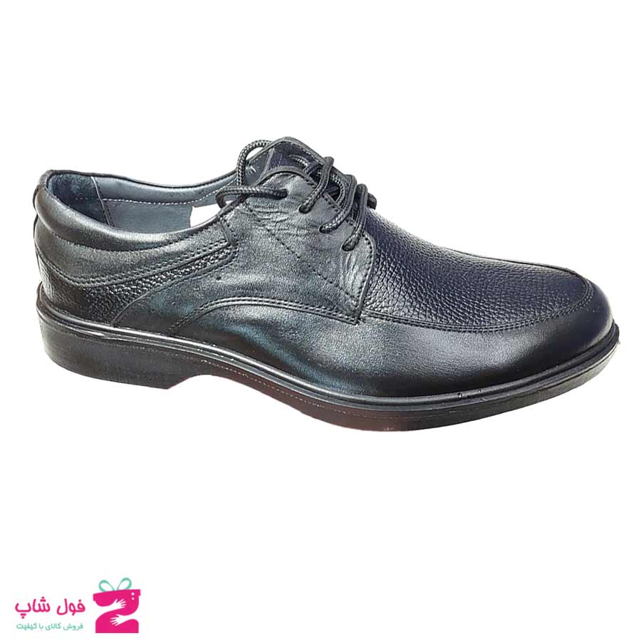 کفش مجلسی  مردانه چرم طبیعی گاوی کد 2899