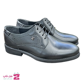 کفش مجلسی  مردانه چرم طبیعی گاوی تبریز کد 3275