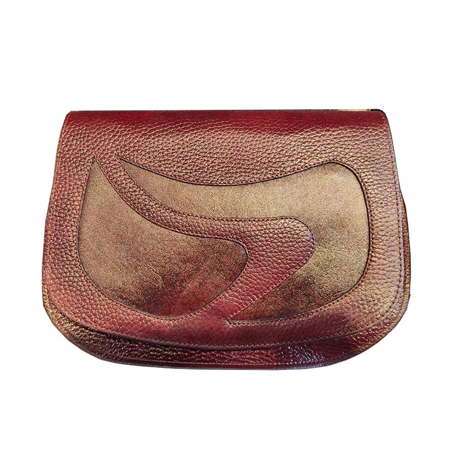 کیف دستی زنانه چرم طبیعی  تبریز کد1377