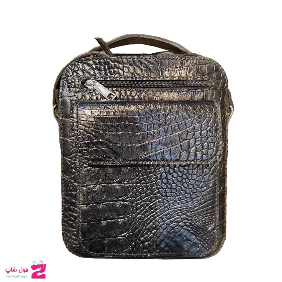 کیف دوشی چرم طبیعی  تبریز کد 1891