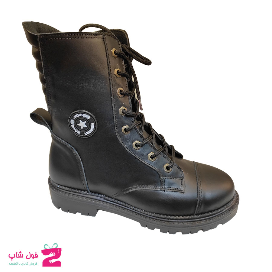 نیم بوت  زنانه چرم  طبیعی تبریز کد 2155