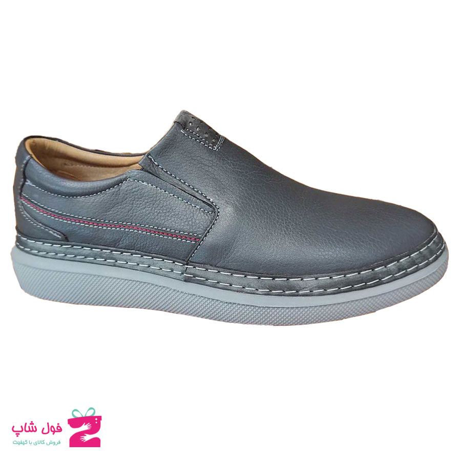 کفش طبی راحتی مردانه چرم طبیعی تبریز کد 1980