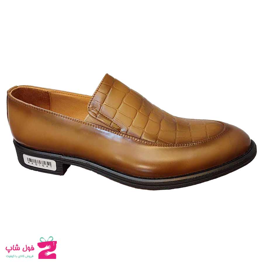 کفش مردانه مجلسی  چرم طبیعی گاوی  تبریز کد 2521