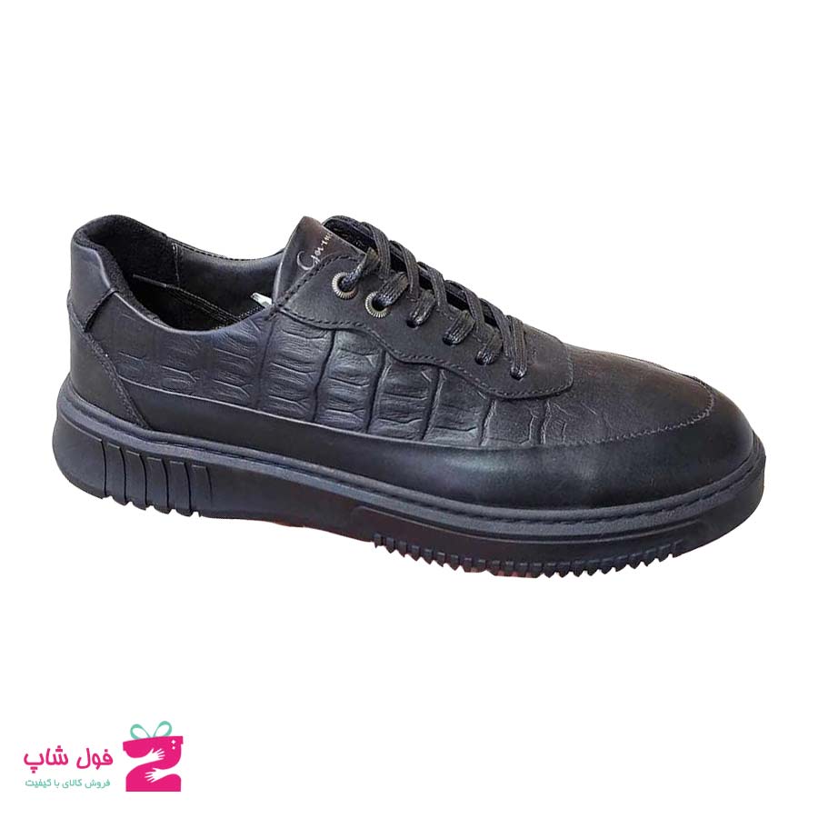کفش اسپرت مردانه مدل ونس چرم طبیعی  کد 2813