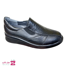 کفش طبی زنانه چرم طبیعی تبریز کد 3334