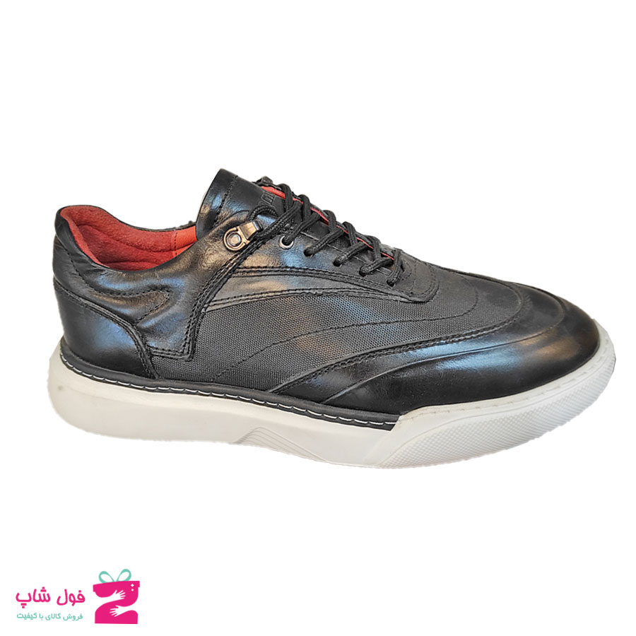 کفش مردانه اسپرت چرم طبیعی گاوی تبریز کد 2227