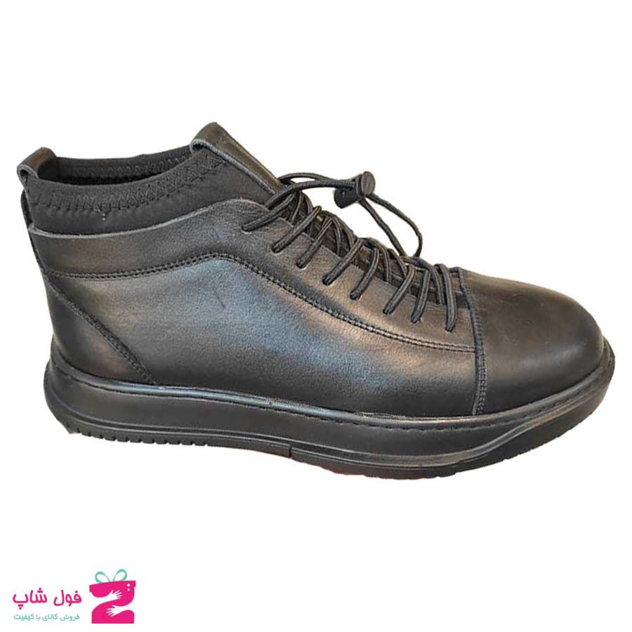 نیم بوت اسپورت مردانه چرم طبیعی  تبریز کد 2318
