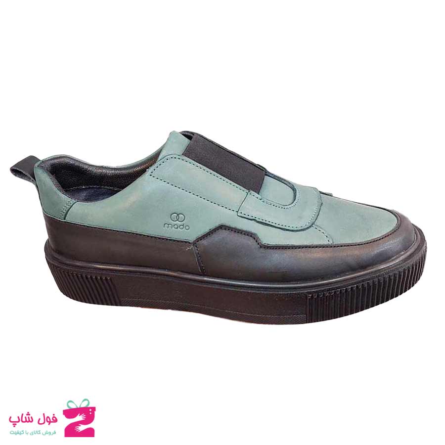 کفش اسپورت مردانه چرم طبیعی تبریز کد 2631