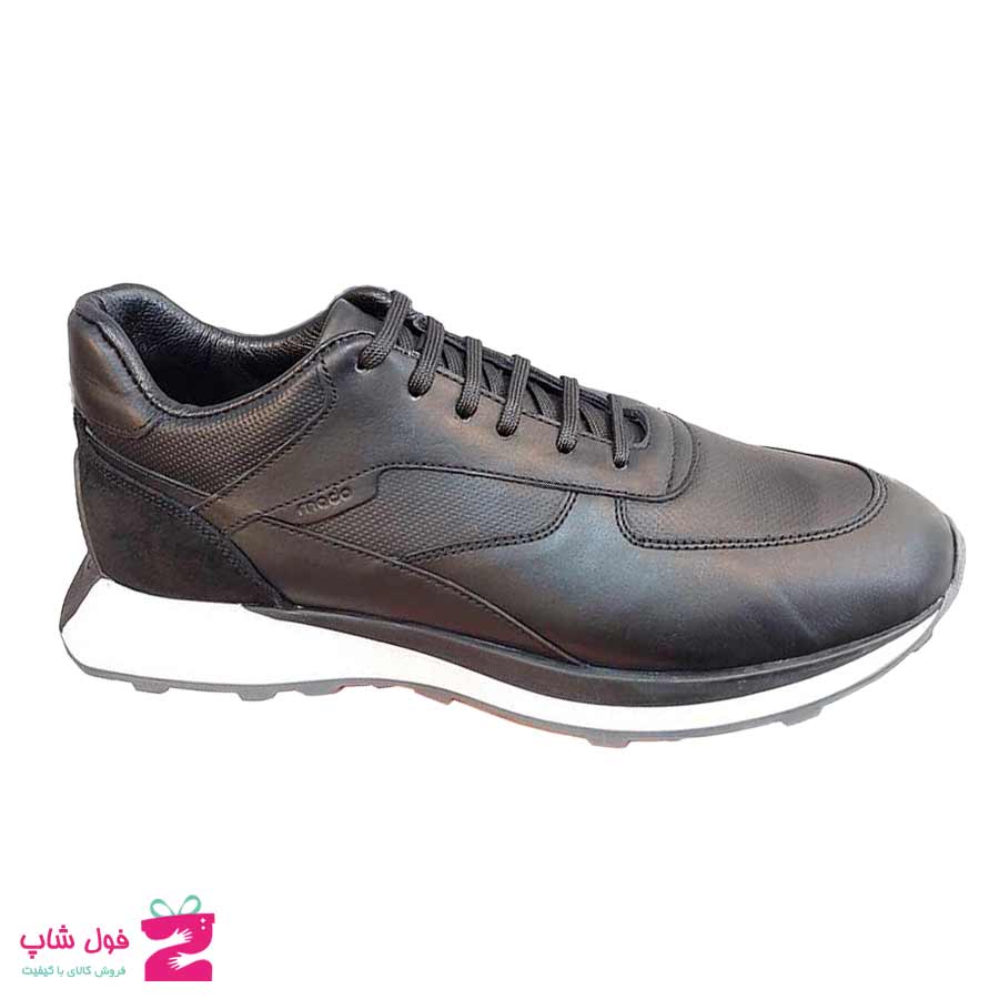 کفش اسپورت مردانه چرم طبیعی تبریز کد 2632