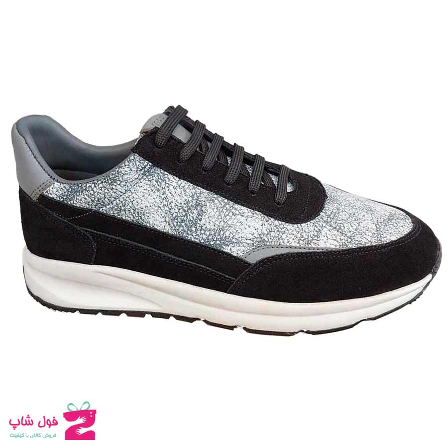 کفش اسپورت مردانه چرم طبیعی تبریز کد 2636