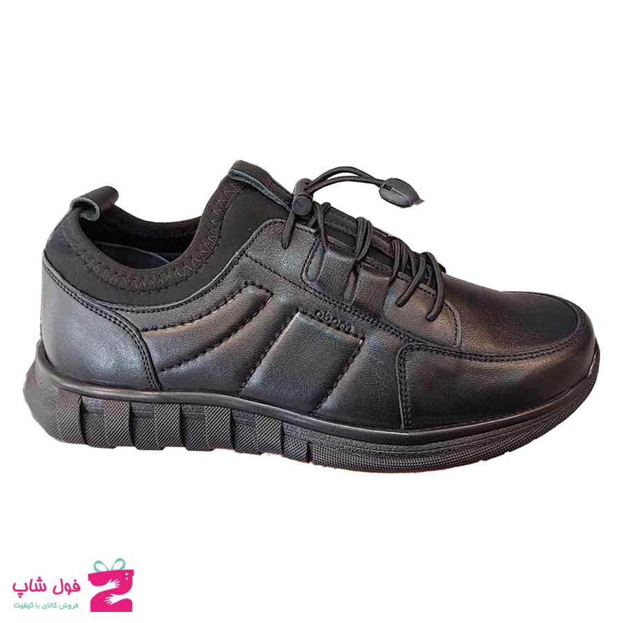 کفش اسپورت مردانه چرم طبیعی تبریز کد 2648