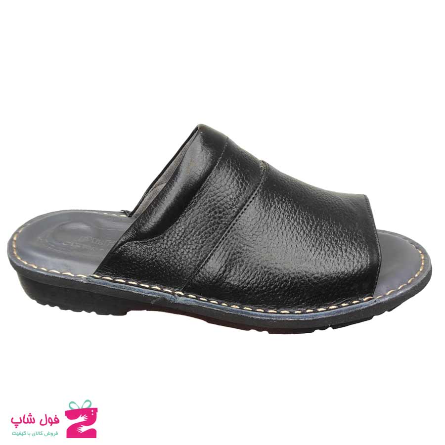 صندل مردانه  چرم طبیعی گاوی تبریز  کد 2669