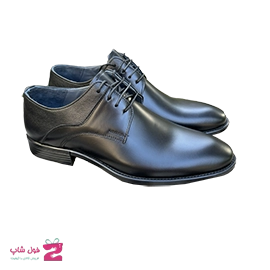 کفش مجلسی  مردانه چرم طبیعی گاوی تبریز کد 3297