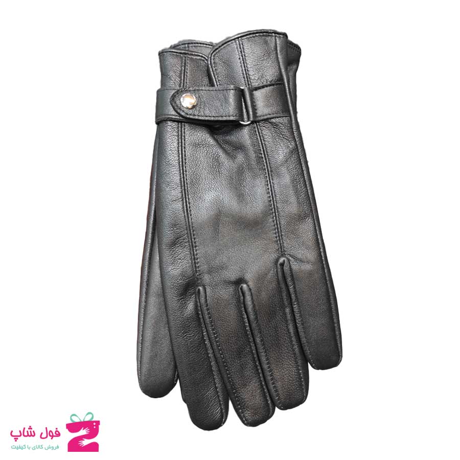 دستکش مردانه چرم طبیعی تبریز کد 2181