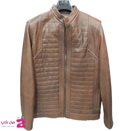 کاپشن مردانه چرم طبیعی تبریز کد 3323