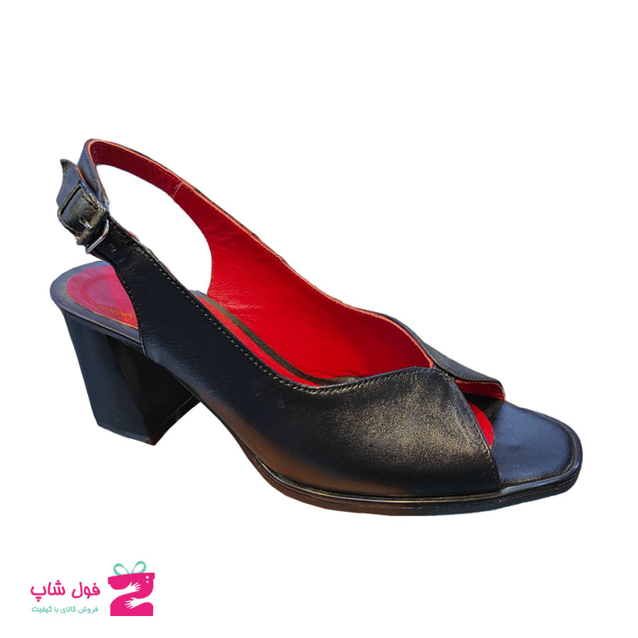 کفش تابستانی زنانه چرم طبیعی  گاوی  تبریز کد 1640