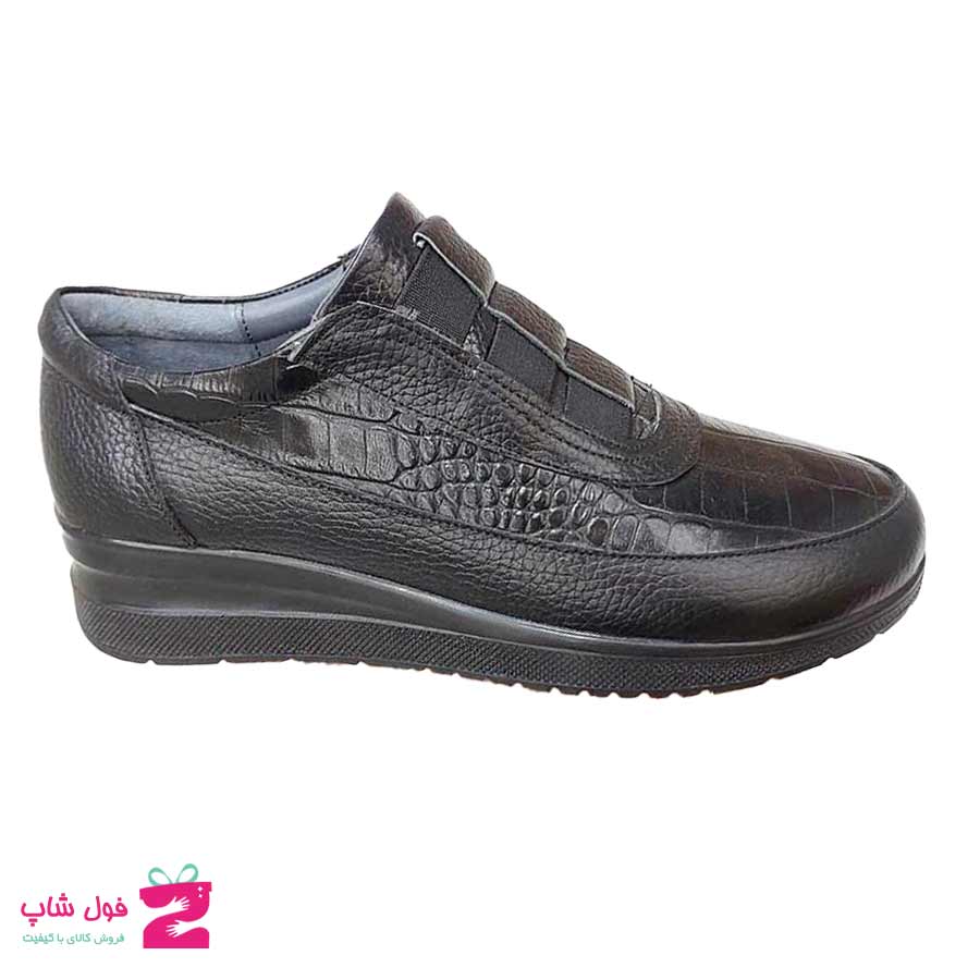 کفش طبی پاشنه بلند زنانه چرم طبیعی  تبریز کد 2598