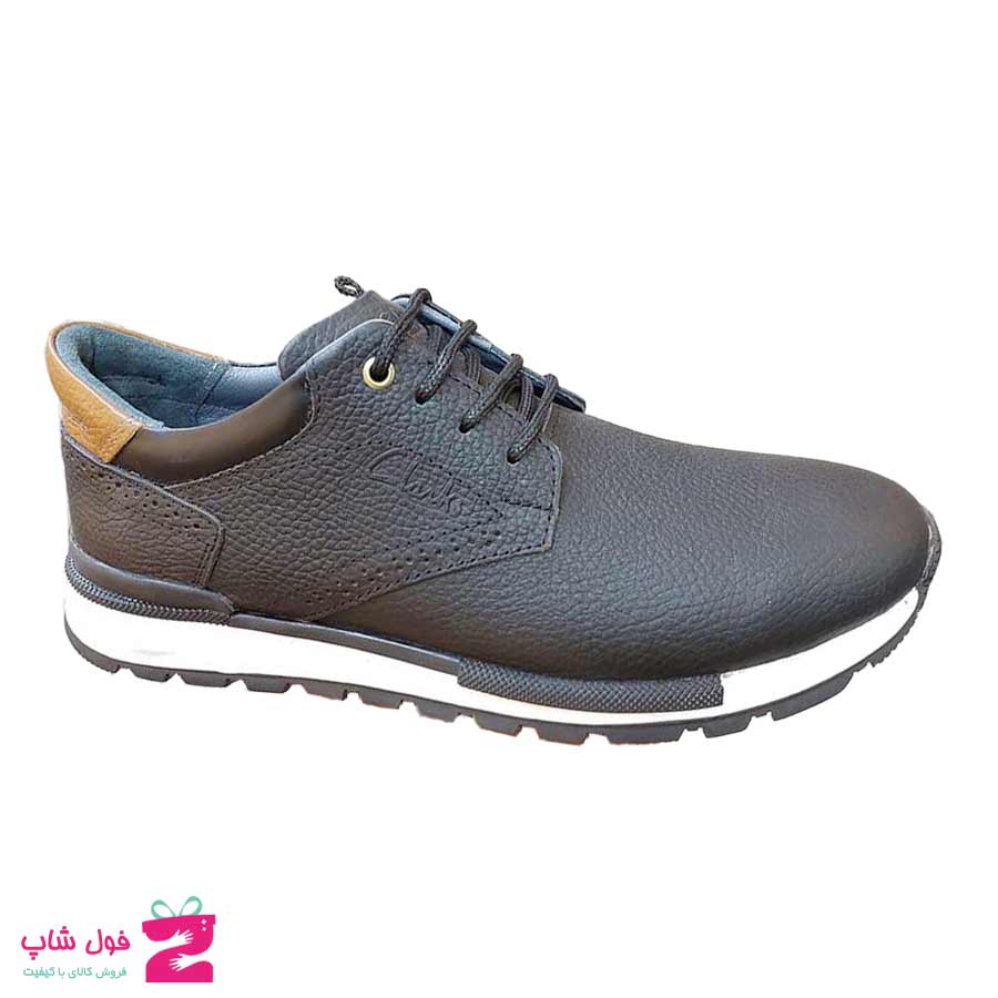 کفش اسپورت مردانه چرم طبیعی تبریز کد 2564
