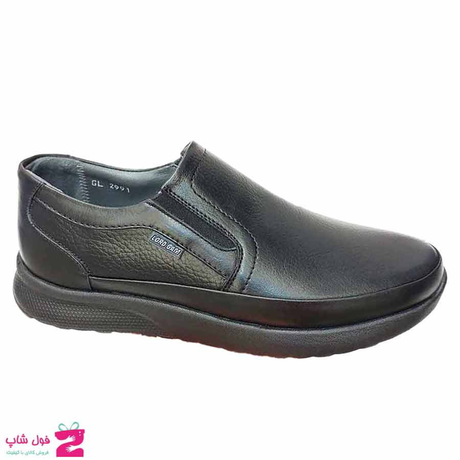 کفش مردانه طبی راحتی چرم طبیعی تبریز کد 2970
