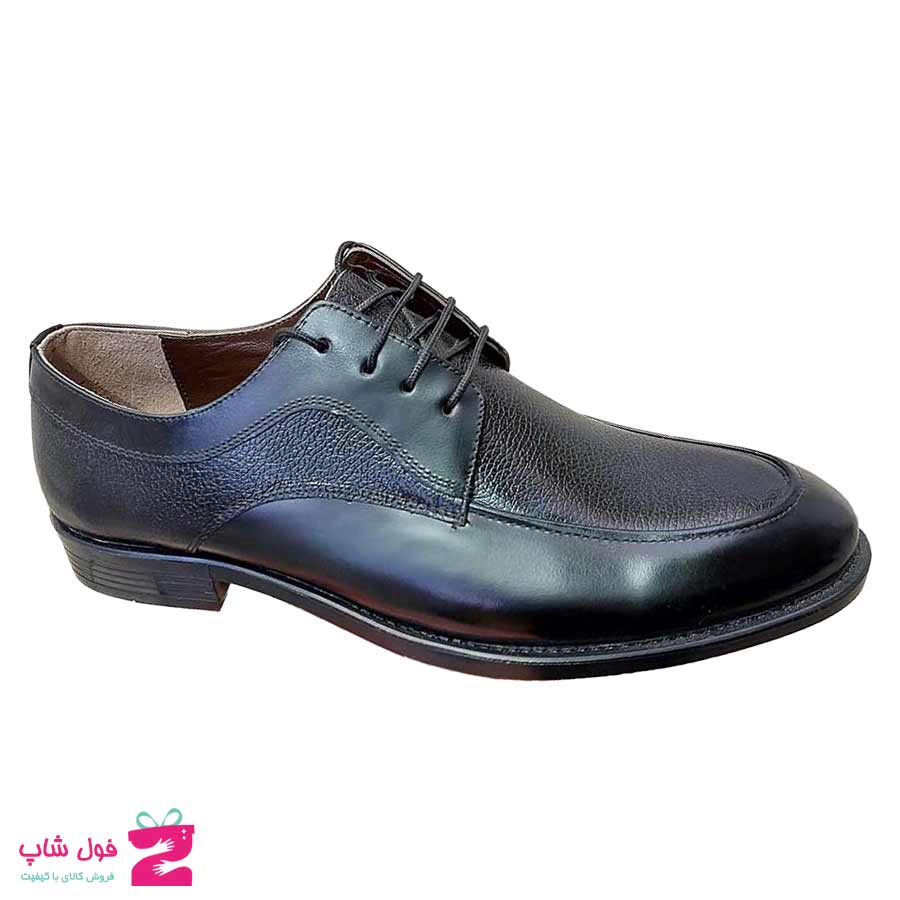 کفش مردانه مجلسی  چرم طبیعی گاوی  تبریز کد 2573