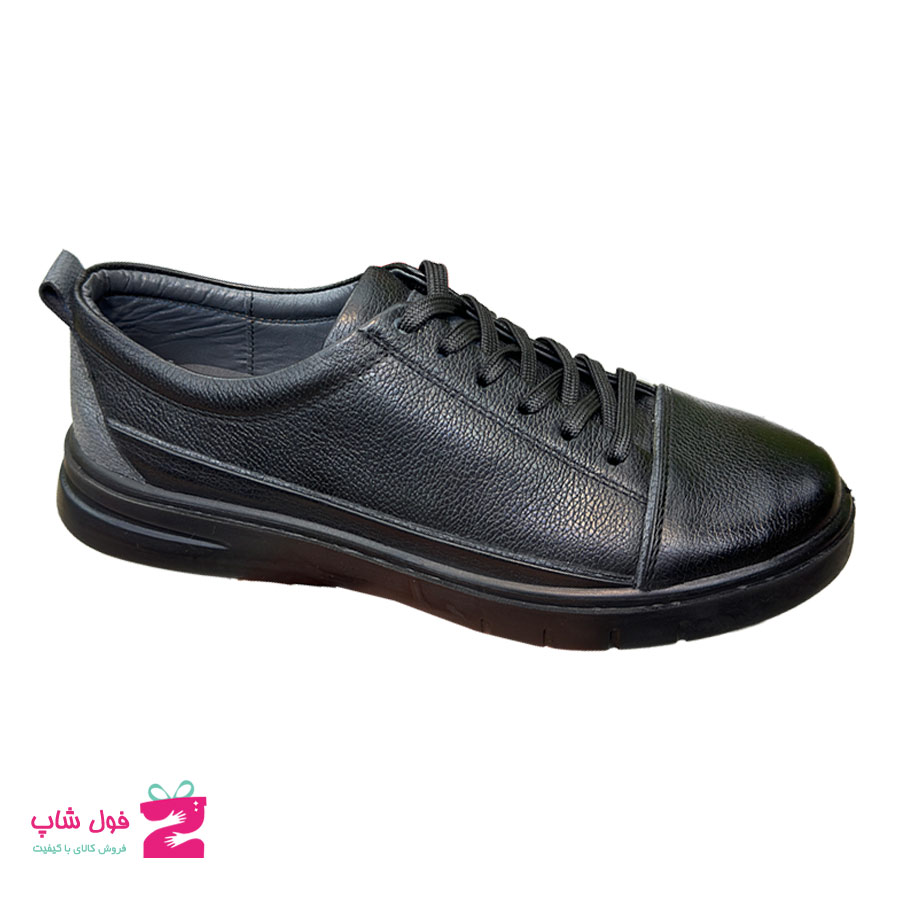 کفش اسپرت مردانه چرم طبیعی گاوی تبریز کد 3243