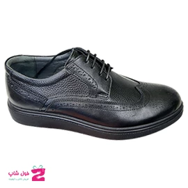 کفش مجلسی  طبی مردانه چرم طبیعی گاوی تبریز کد 3273