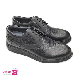 کفش طبی راحتی اداری مردانه چرم طبیعی تبریز کد 3339