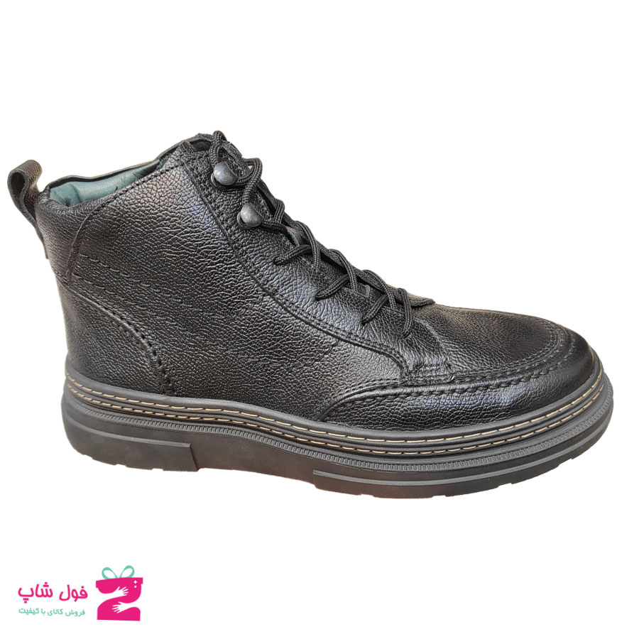 نیم بوت اسپورت مردانه چرم طبیعی  تبریز کد 2126