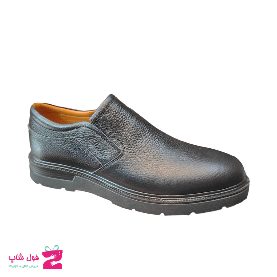 کفش طبی راحتی مردانه چرم طبیعی تبریز کد 1760