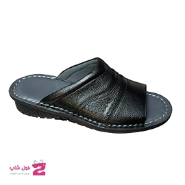 صندل کاملا طبی بزرگپا مردانه چرم طبیعی تبریز کد 3374