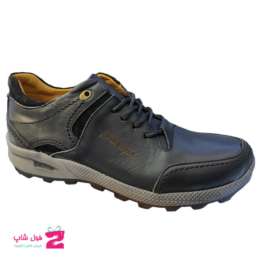 کفش مردانه اسپرت چرم طبیعی گاوی تبریز کد 1603