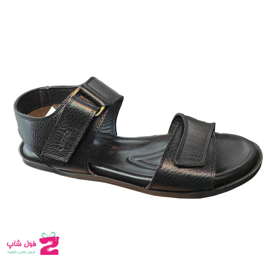 صندل طبی مردانه چرم طبیعی گاوی تبریز  کد 1555