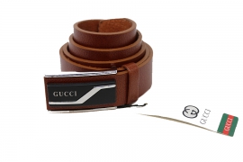 کمربند چرم طبیعی GUCCI