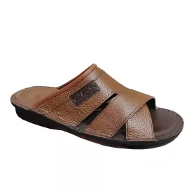صندل طبی مردانه چرم طبیعی گاوی  کد 1263