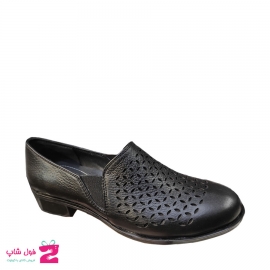 کفش تابستانی زنانه چرم طبیعی  گاوی  تبریز کد 1743
