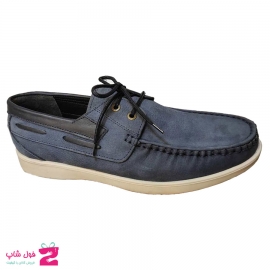 کفش کالج مردانه چرم طبیعی تبریز کد 1947