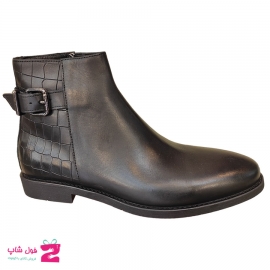 نیم بوت مردانه مجلسی چرم طبیعی  تبریز کد 2104