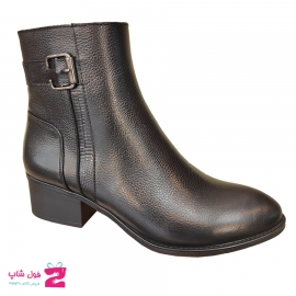 نیم بوت  زنانه چرم  طبیعی تبریز کد 2112