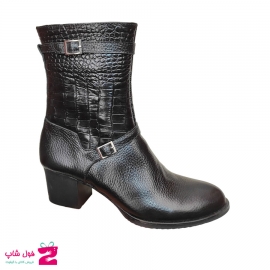 نیم بوت  زنانه چرم  طبیعی تبریز کد 2139