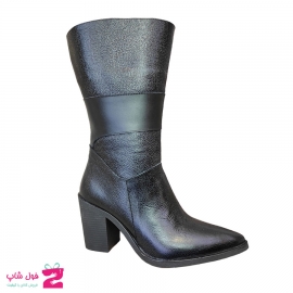 بوت زنانه مجلسی چرم طبیعی تبریز کد 2253