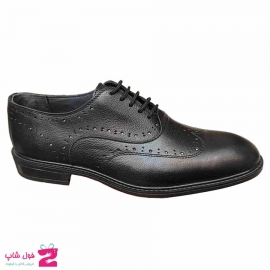 کفش مردانه مجلسی  چرم طبیعی گاوی  تبریز کد 2472