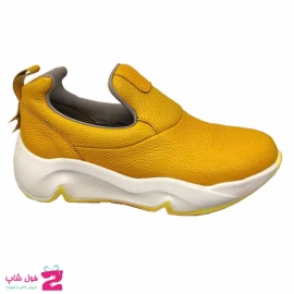 کفش اسپورت زنانه چرم طبیعی تبریز کد 2490