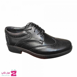 کفش مردانه مجلسی  چرم طبیعی گاوی  تبریز کد 2496