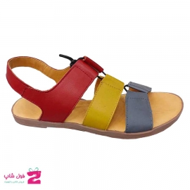 صندل تابستانی زنانه چرم طبیعی تبریز 2609