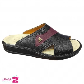 صندل مردانه  چرم طبیعی گاوی تبریز  کد 2679