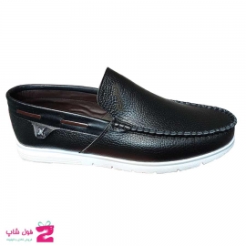 کفش کالج مردانه چرم طبیعی تبریز کد 2705