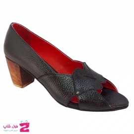 کفش تابستانی زنانه مجلسی چرم طبیعی تبریز کد 2717
