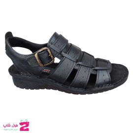 صندل  مردانه چرم طبیعی تبریز کد 2730